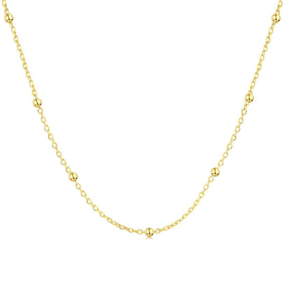 [AuraEcho]Small Bead Clavicle Chain Simple Necklace