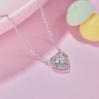 [AuraEcho]Exquisite Heart Shape Necklace