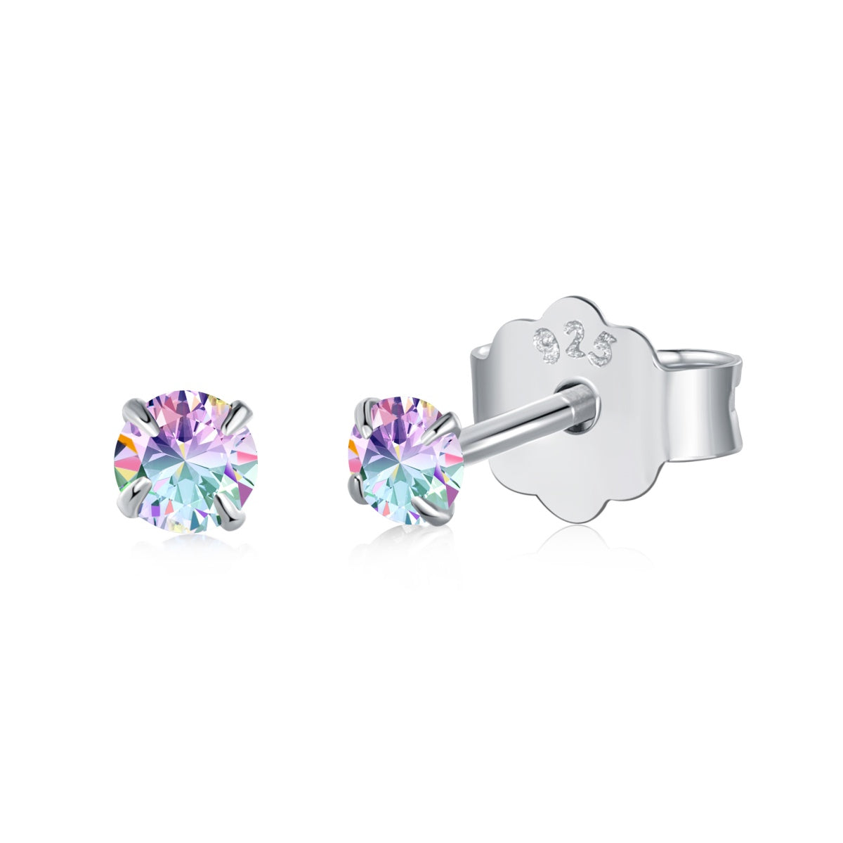 [AuraEcho]Delicate Solitaire Earrings