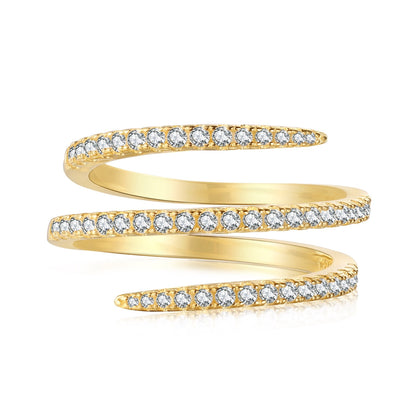 [AuraEcho]Unique Vibrant Entangle Daily Ring