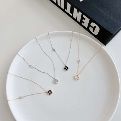 [AuraEcho]Delicate Flower Shape Necklace