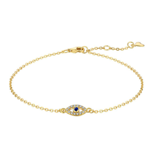 [AuraEcho]Evil Eye Shape Necklace