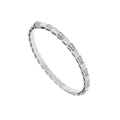 [AuraEcho]SERPENTI BRACELET SILVER DIAMOND