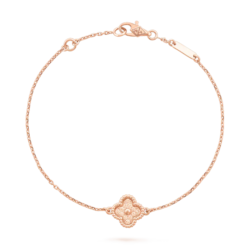 [AuraEcho]CLOVER SINGLE FLOWER BRACELET
